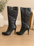 Nine West Black Knee-High Boots